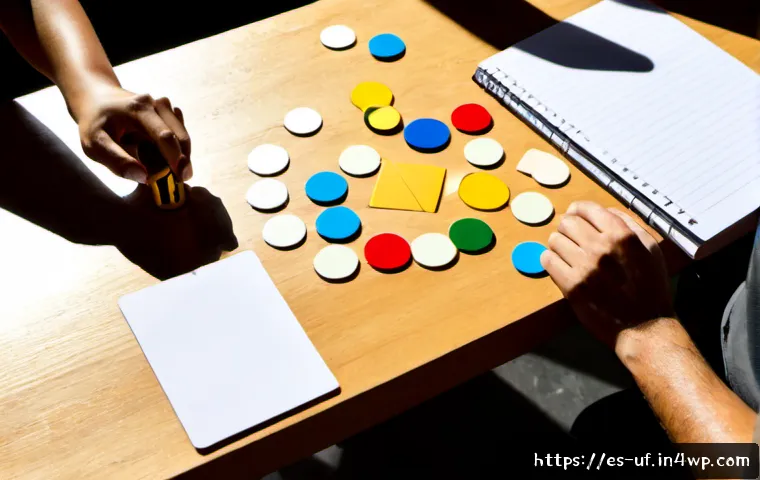 제약 기반 창의성을 활용한 브레인스토밍 기법 - Photorealistic overhead view of a creative brainstorming workshop in a sunlit Madrid design studio, ...